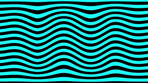 Abstract Horizontal Wavy Lines Background Animation Stock Footage 339890903