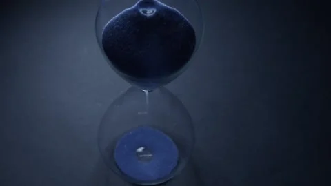 Abstract Hourglass Visual Video stock 239190098