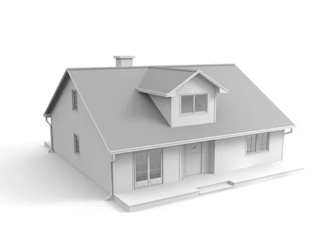 Abstract house Illustrazione stock