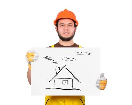 Abstract house Foto stock