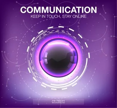 Abstract HUD background. Set of elements that can be used for Motion Design the Stock-Illustration