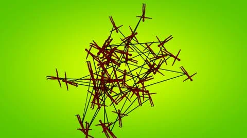 Abstract human Stock Illustration