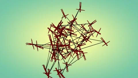 Abstract human Stock Illustration