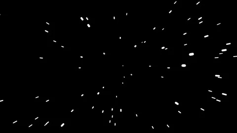 Abstract Hyper Jump into Another Galaxy. Anime Speed Lines blue Background... Stock Footage 307291702