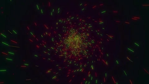 Abstract Hyper Jump into Another Galaxy. Creative Cosmic Background. Speed .. Stock-Footage 332884929