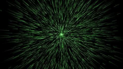Abstract hyper Jump into Another Galaxy. Creative Cosmic Background. Speed .. 스톡 일러스트