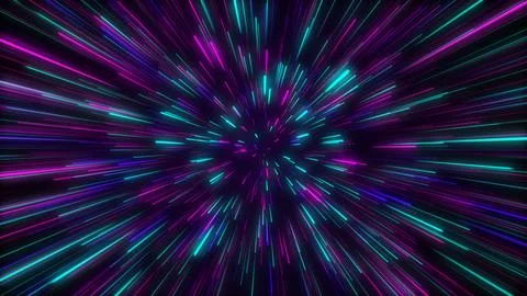 Abstract Hyper Jump into Another Galaxy. Creative Cosmic Background in high.. 스톡 일러스트