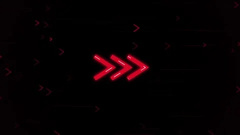 Abstract Hyper-Speed Redline Telemetry 4K Seamless Motion Loop Stock Footage 343698939