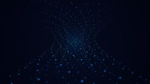 Abstract Hyperbolic Flux Vortex Seamless Motion Loop Stock Footage 341860801