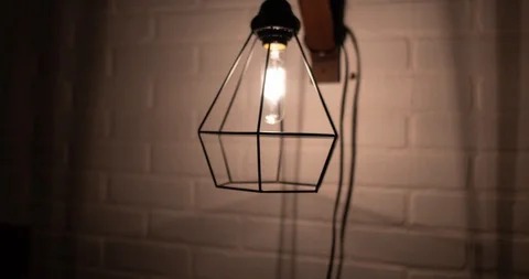 Abstract Hyperlapse of a Lamp on a Wall Vidéo 103405042