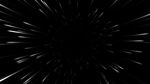 Abstract Hyperspace Jump Through Starfield in Deep Space. Stockbeeldmateriaal 339312190