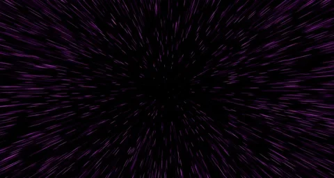 Abstract hyperspace, moving purple lights. Stock Footage 112602719