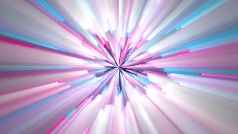 Abstract Hyperspace Tunnel Background ​Neon Light Explosion 動画素材 322918607