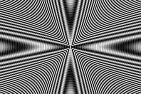 Abstract hypnotic and geometric stripes pattern. Linear pattern in black and  스톡 일러스트