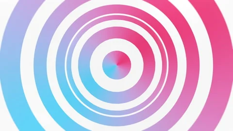 Abstract hypnotic animated loop background. Stock Footage 135840285