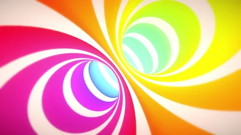 Abstract hypnotic animated loop background. Stock Footage 135840419
