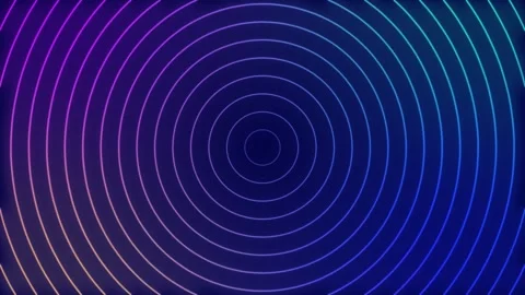 Abstract hypnotic background, geometric wallpaper Stock Footage 313219129