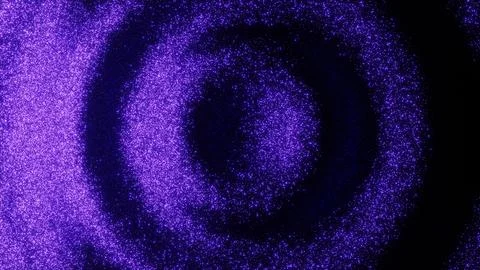 Abstract hypnotic background purple magic shiny glow glitter waves Stock Illustration