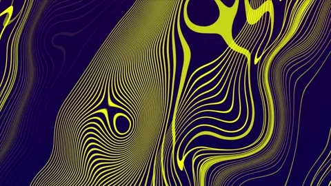 Abstract hypnotic chaotic background, lines movement on purple background, .. Stock Footage 313219116