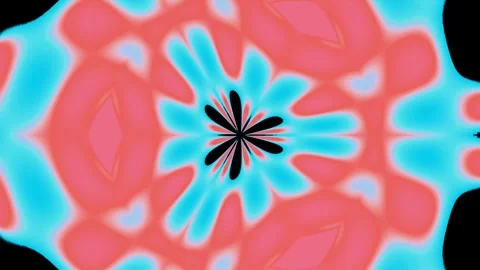 Abstract hypnotic fluid gradient background loop | neon green purple motion.. Stock Footage 336167907
