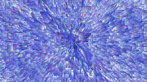 Abstract hypnotic glowing colorful background with radial glow Stock Footage 115813434
