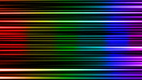 Abstract hypnotic glowing colorful background with changing dark color patterns Stock Footage 115813565