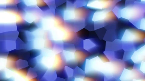 Abstract hypnotic glowing crystalline background moving from right to left Stock Footage 115812823
