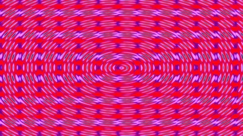 Abstract hypnotic gradient waves background loop seamless retro psychedelic.. Stock Footage 342204384