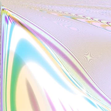 An abstract hypnotic illustration of geometric patterns with waves and stripe Stock Illustration