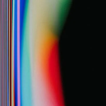 An abstract hypnotic illustration of geometric patterns with waves and colorf Stock Illustration