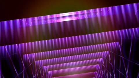 Abstract Hypnotic Inner Dark Glowing Pink Construction Loopable Motion Backg Video stock 276250527
