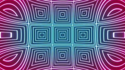 Abstract Hypnotic Kaleidoscope Background Loop Stock Footage 122331549
