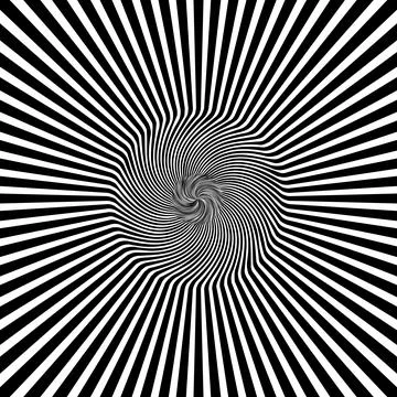 Abstract hypnotic psychedelic background. Illustration Illustrazione stock