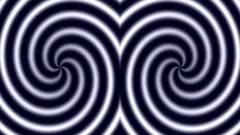 Abstract Hypnotic Spiral Vortex Pattern - Endless Optical Illusion Background Stock Footage 336882859
