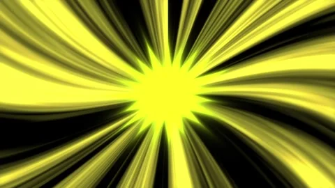 Abstract hypnotic tunnel background, sun rays wallpaper Stock Footage 313037844