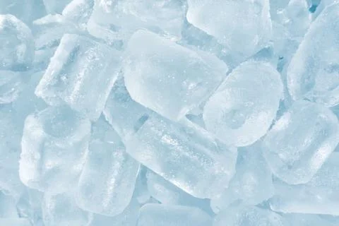 Abstract Ice cubes texture background Stock Photos