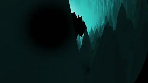 Abstract ice mountain Stock Footage 169694649