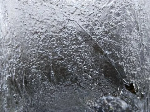 Abstract ice texture. Abstract nature background. Arctic ice. Stock Photos