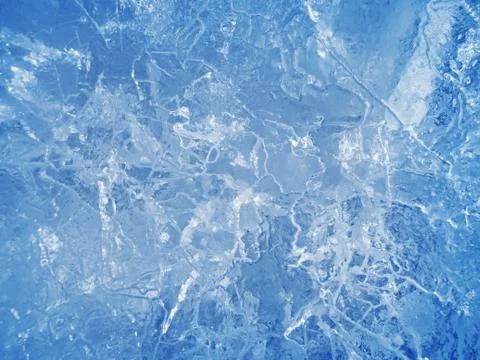Abstract ice texture. Stock Photos