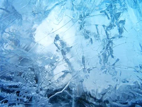 Abstract ice texture Stock Photos