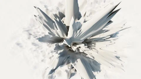 Abstract iceberg concept background 3d render Stock-Footage 143956743
