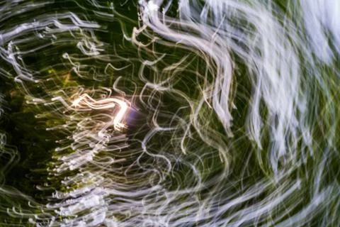 Abstract ICM texture patterns for concept backgrounds with light streaks Фото