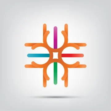 Abstract icon Illustrazione stock