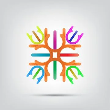 Abstract icon 스톡 일러스트