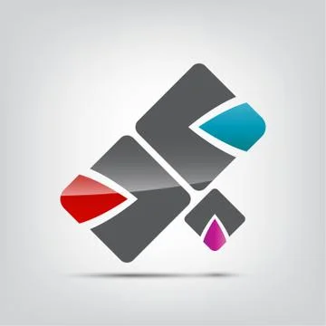 Abstract icon 스톡 일러스트