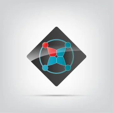 Abstract icon Illustrazione stock