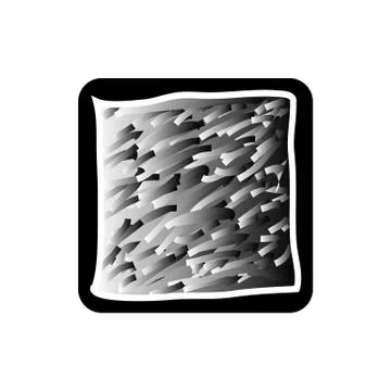 Abstract icon on white. Illustrazione stock