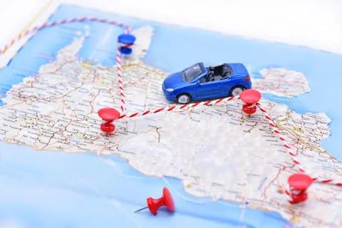 Abstract idea of summer vacation. Stock Photos