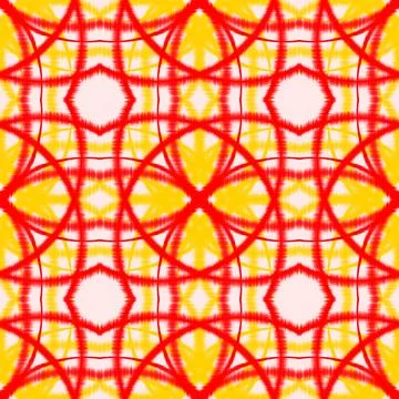 Abstract Ikat Seamless Pattern Background イラスト素材