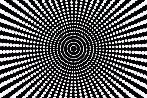Abstract illusion background Stock Illustration